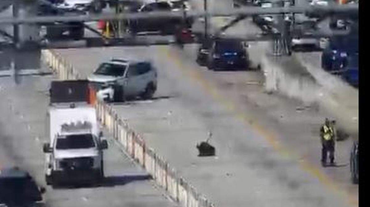 Police investigate a deadly crash on I-95 by Miami Shores Monday afternoon, Dec. 9, 2024.