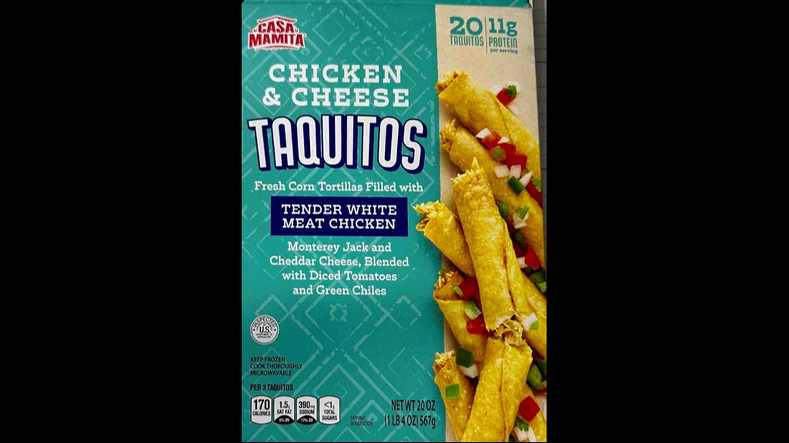 Casa Mamita Chicken & Cheese Taquitos