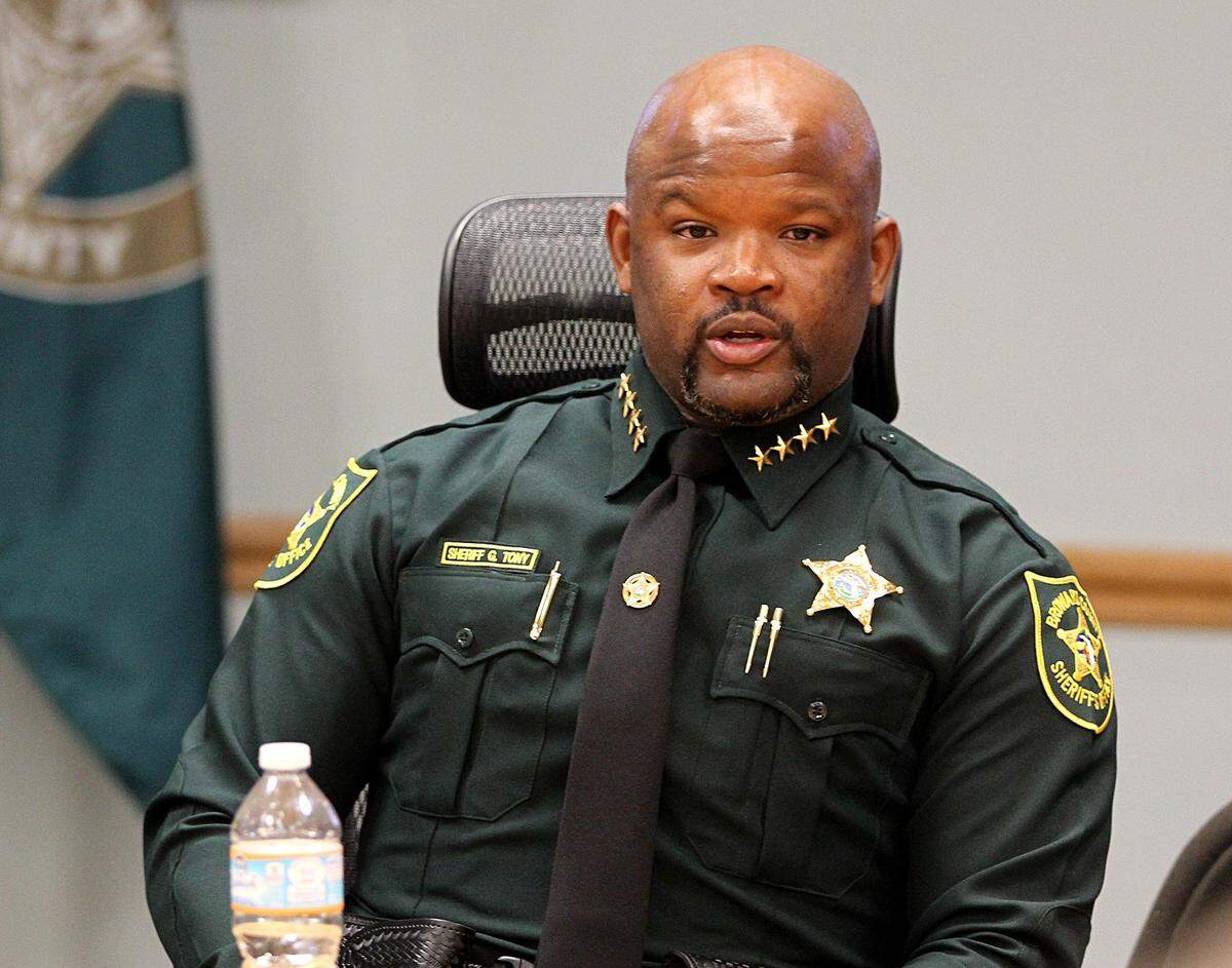 Broward Sheriff Gregory Tony