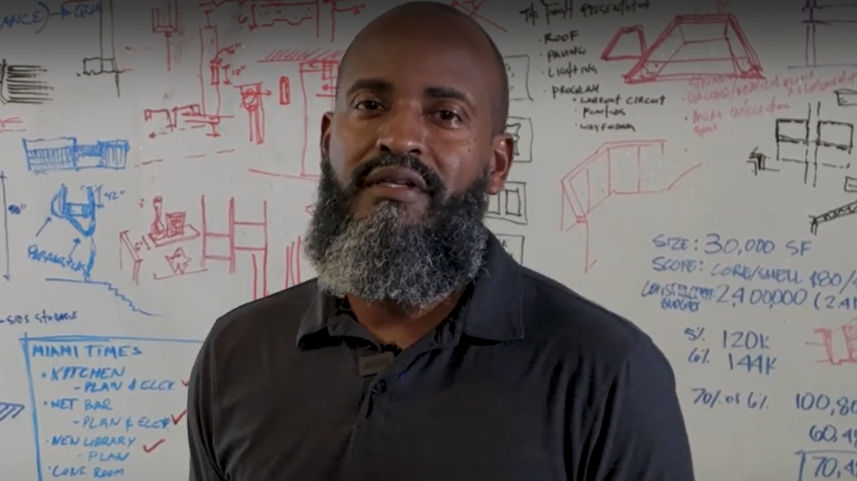 Architect Jason Tapia is one of the recipients of funding from Miami Foundation’s first round of support for Miami underserved entrepreneurs.