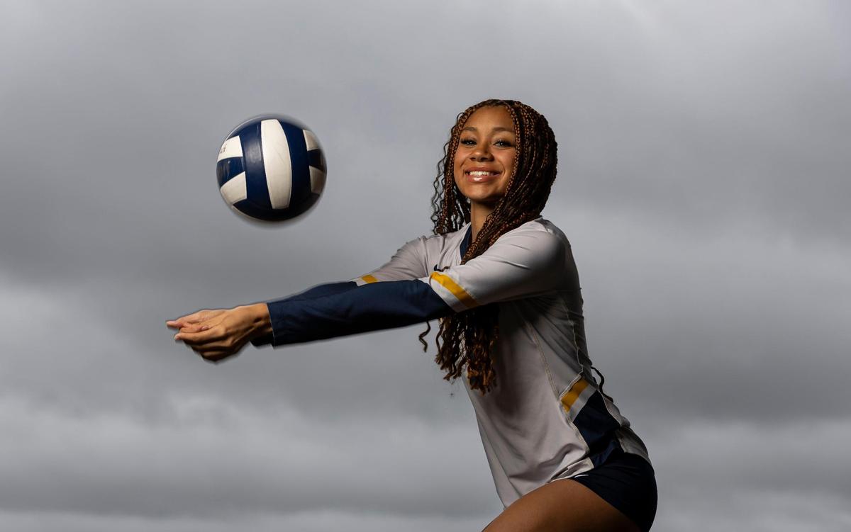 Sydney VanCott, St.Thomas Aquinas High School, Volleyball. All-Broward players photographed at Brian Piccolo Sports Park on Wednesday, Dec. 13, 2022, in Cooper City, Fla.