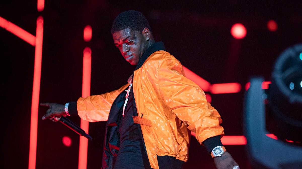 Kodak Black performs at Rolling Loud at Hard Rock Stadium in Miami Gardens, Florida on Sunday, July 24, 2022.
