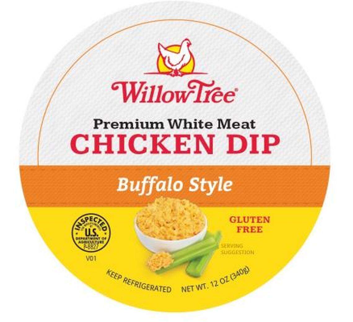 Label for Willow Tree Premium White Meat Buffalo Style Chicken Dip