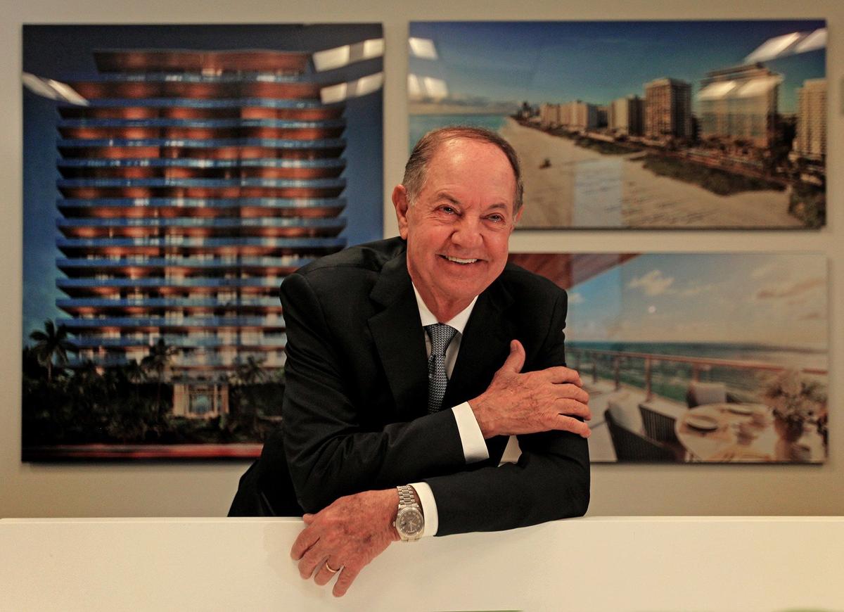 Jose Isaac Peres, the CEO of Multiplan Real Estate Management, on Wednesday, October 17, 2018. The Brazil-based firm is developing a new luxury condo tower on Miami Beach.