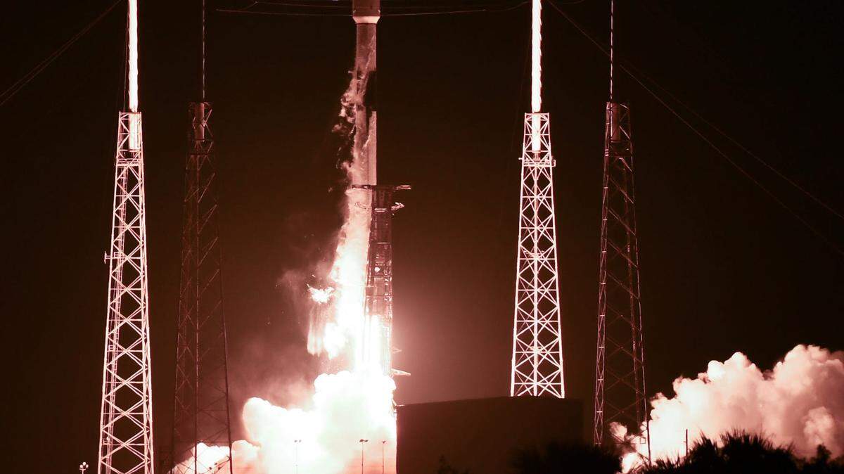 A SpaceX Falcon 9 rocket lifts off from Cape Canaveral Space Force Station, FL Thursday, August 3, 2023. The rocket is carrying the Galaxy 37 communications satellite for Intelsat. Craig Bailey/FLORIDA TODAY via USA TODAY NETWORK