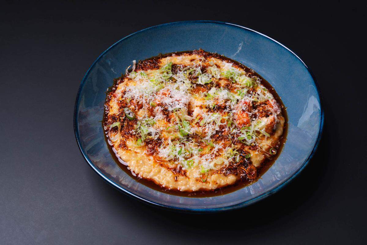 Lobster risotto is one of the show stoppers at J&C Oyster in Hollywood.