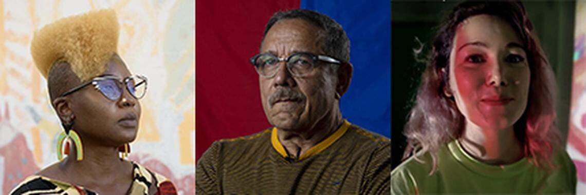 Miami artists Loni Johnson, Edouard Duval-Carrié and Jennifer Clay will release NFTs with the Miami Herald Collection in May, 2022.