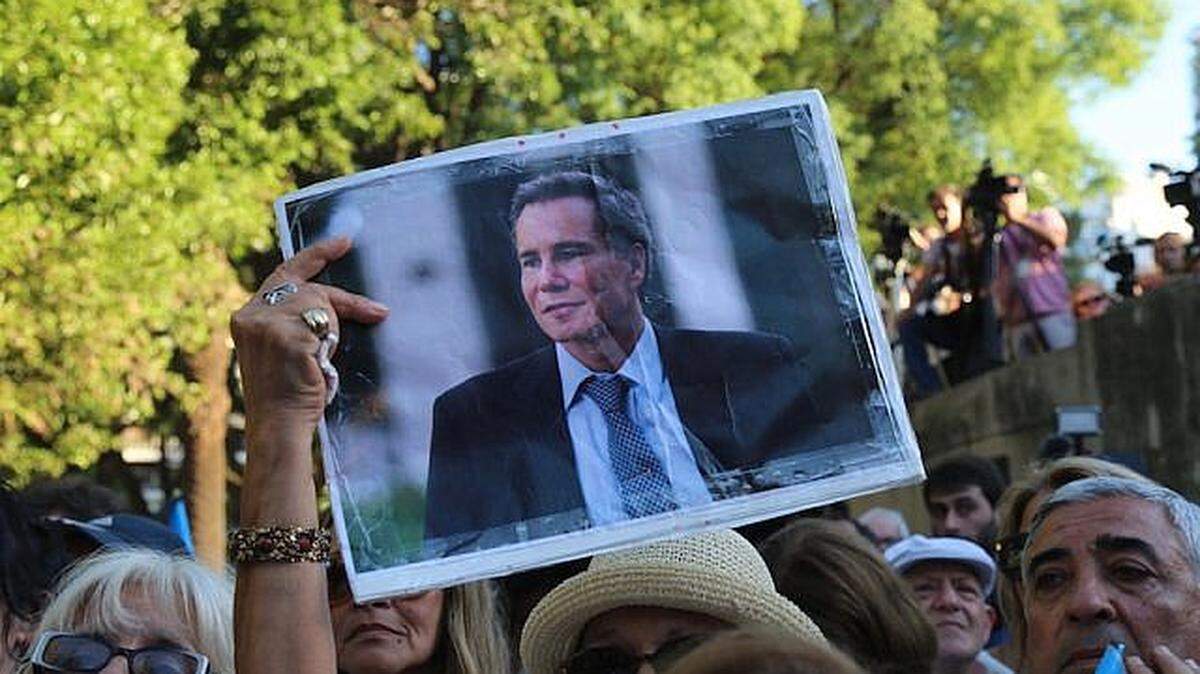 A vigil held on Jan. 18, 2016, in Buenos Aires, on the first anniversary of Argentinean prosecutor Alberto Nisman’s death.