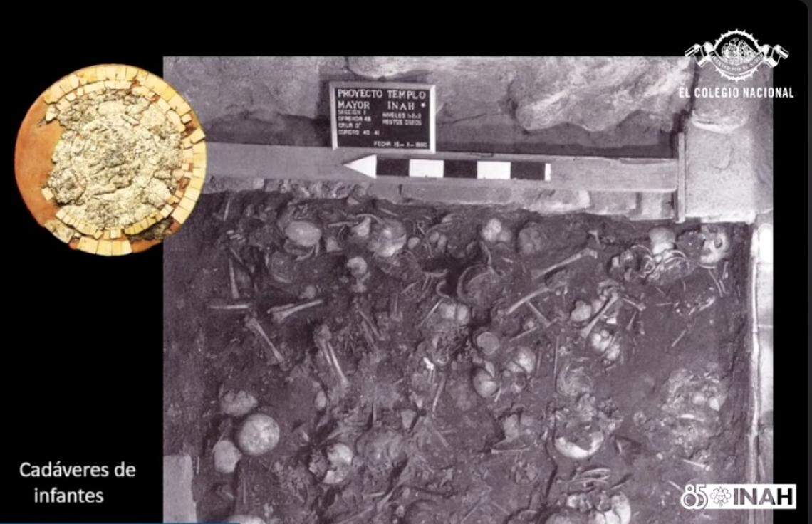 The bodies of 42 children were found in a single mass grave.