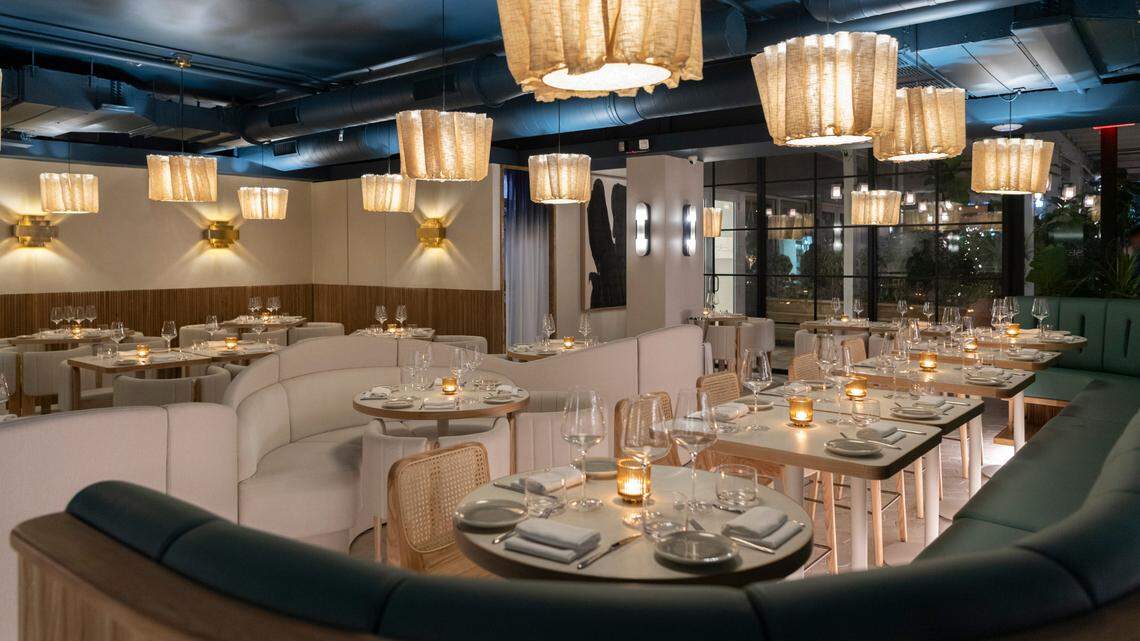 The interior of Sereia in Coconut Grove.