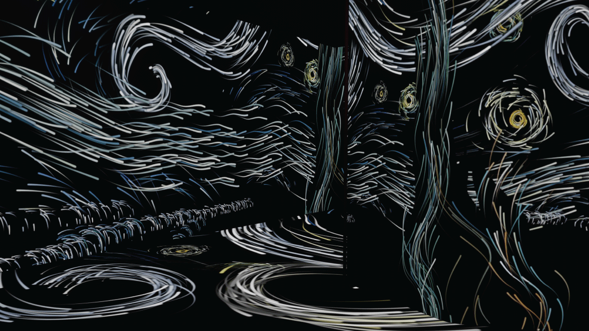 Get up close and personal to the works of Vincent Van Gogh at this exhibit.