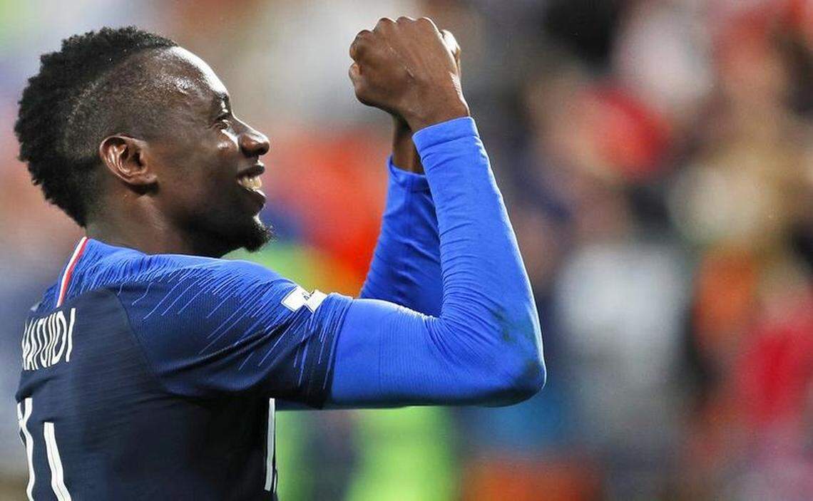 French midfielder Blaise Matuidi, shown here during the 2018 World Cup, left Juventus to sign with Inter Miami of Major League Soccer.