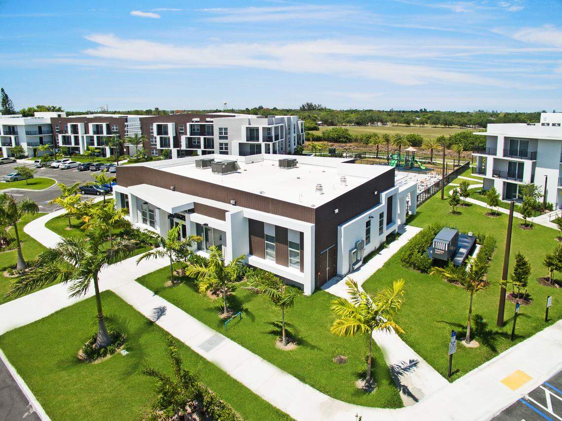 The 150-unit Princeton Park affordable housing development in southern Miami-Dade.