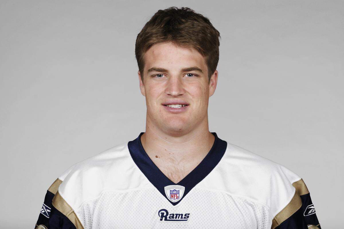 Ryan Fitzpatrick of the St. Louis Rams poses for his 2005 NFL headshot at photo day in St. Louis, Missouri in 2005.