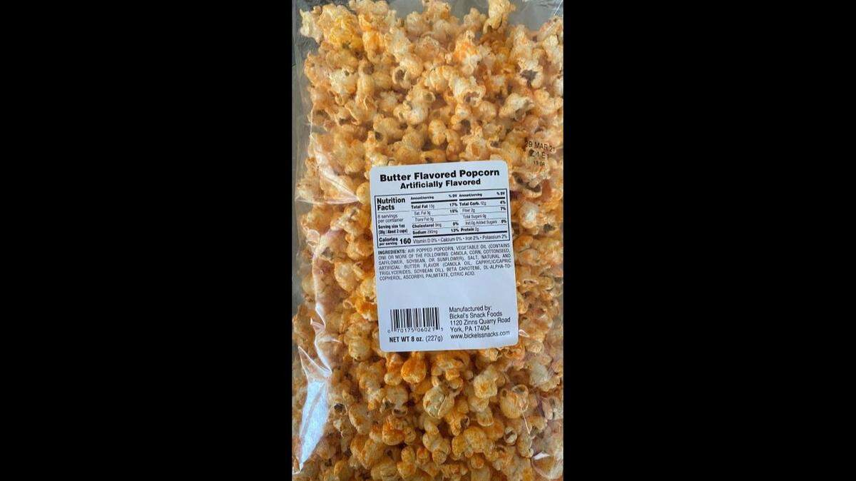 Bickel’s Butter Flavored Popcorn