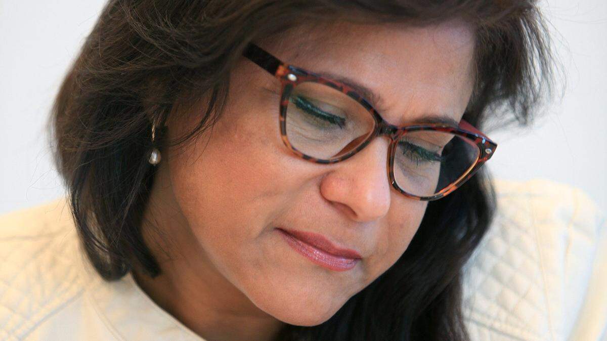 South Florida therapist Vanja Abreu at her Miami lawyer’s office in 2017.