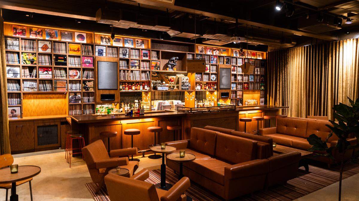 The intimate Dante’s HiFi in Wynwood features a wide range of music and craft cocktails.