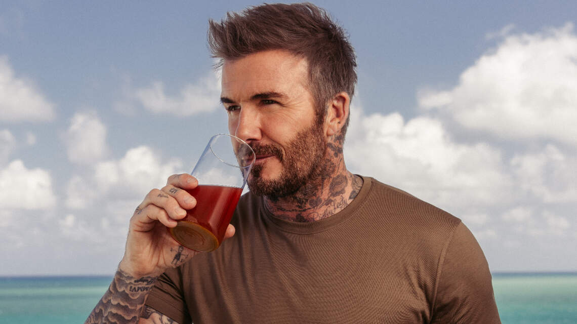Miami’s David Beckham has a new health routine — and it starts with a powder