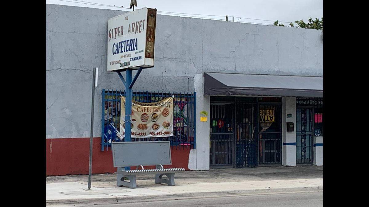 Mindy Supermarket & Cafeteria, 2602 Palm Ave., in Hialeah.