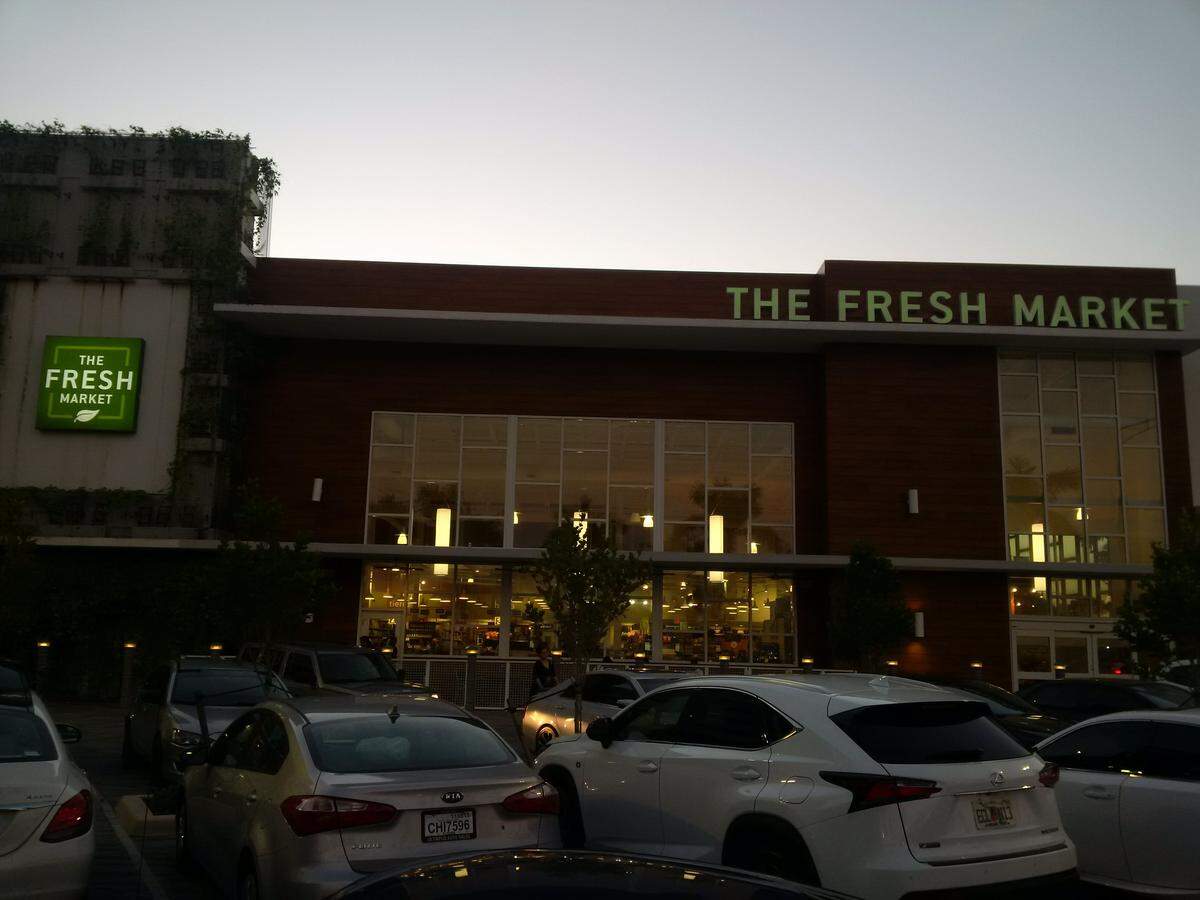 Fresh Market locations will be open.