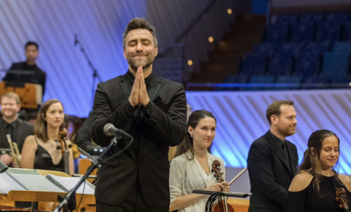 Jacomo Bairos, co-founder, conducts the Nu Deco Ensemble’s 10th anniversary celebration set for Saturday, April 26 at the Knight Concert Hall at the Adrienne Arsht Center, Miami.