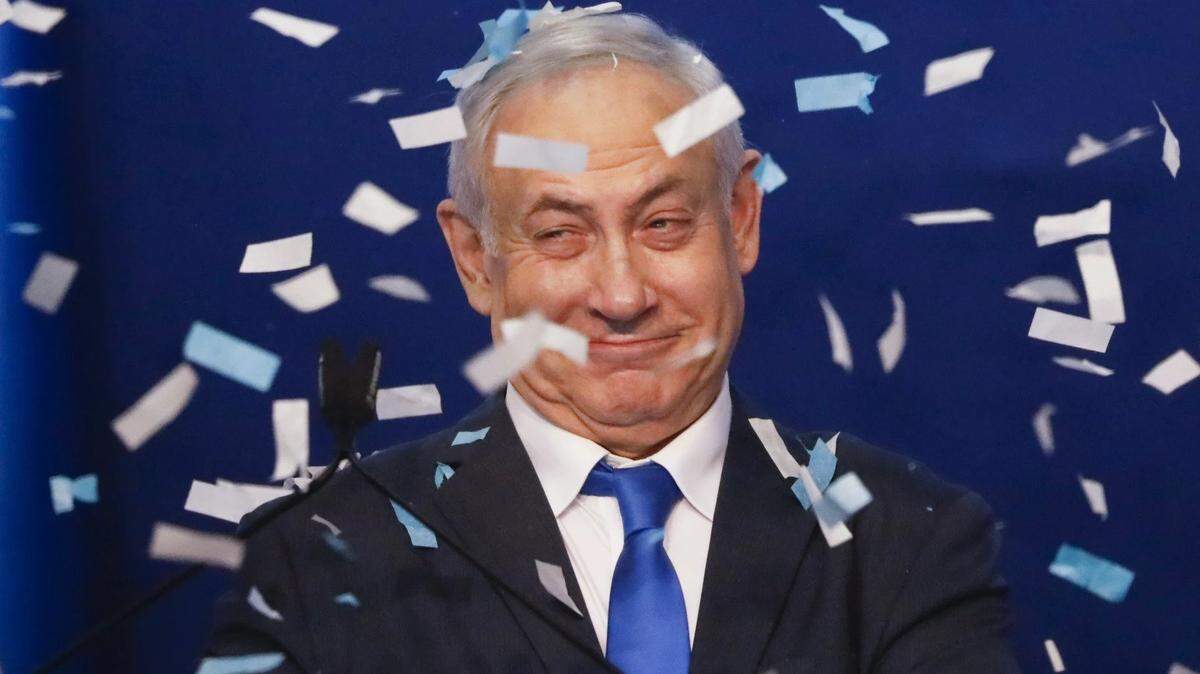 Former Prime Minister Benjamin Netanyahu, shown in 2020, has climbed back to the top of Israel’s government, despite facing corruption charges.