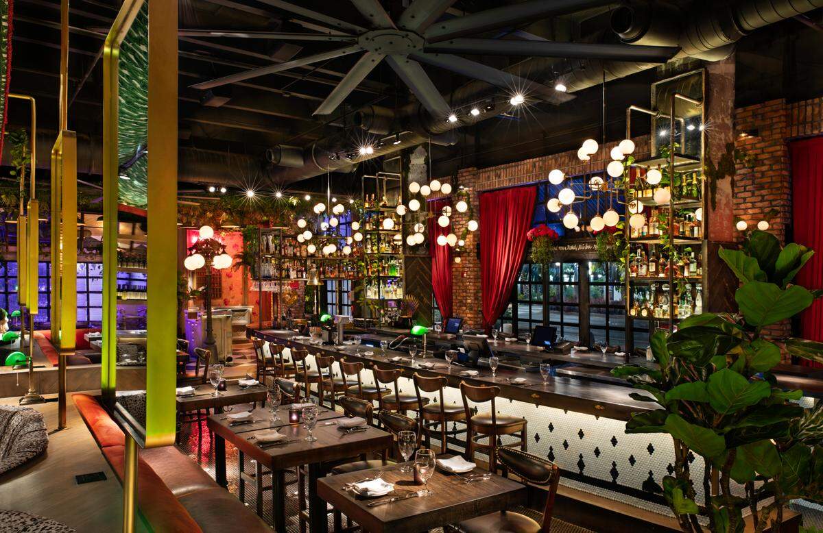 The bar at The Gramercy, created by the team behind Kiki on the River.