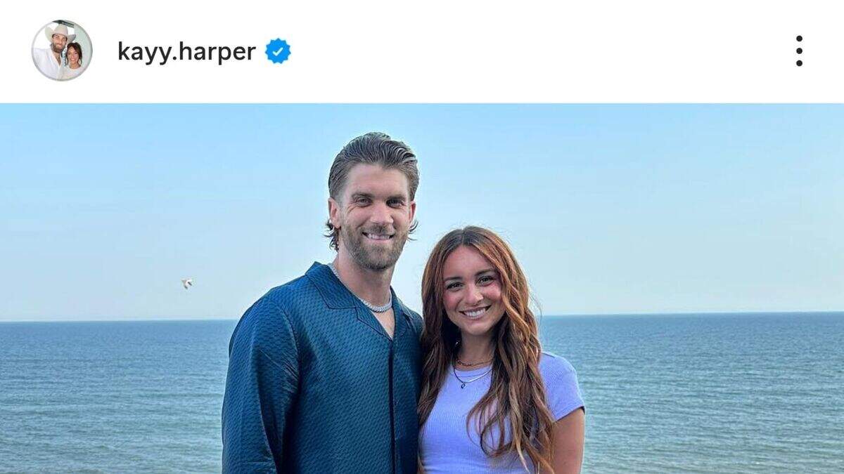 Bryce Harper welcomes baby two days before start of NLDS | Miami Herald