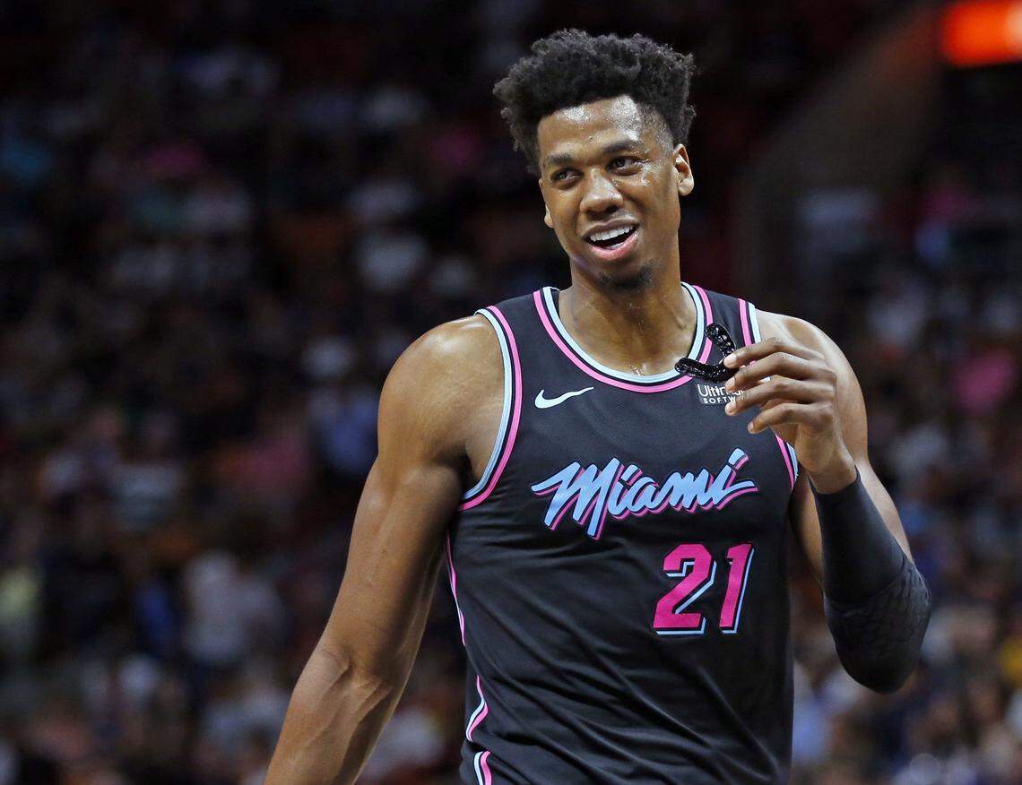 The Miami Heat traded center Hassan Whiteside to the Portland Trail Blazers this past offseason.