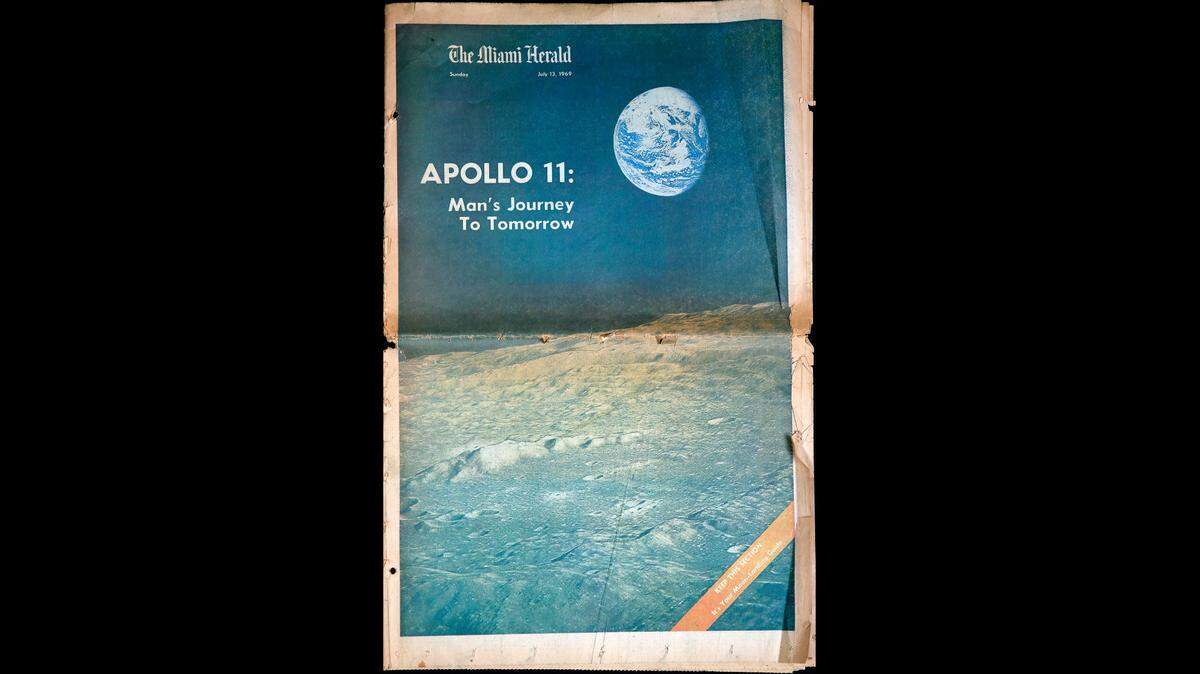 The Miami Herald published a special section on July 13, 1969. “Apollo 11: Man’s Journey to Tomorrow” was an 11-page, detailed look at how man would make it to the moon and back.