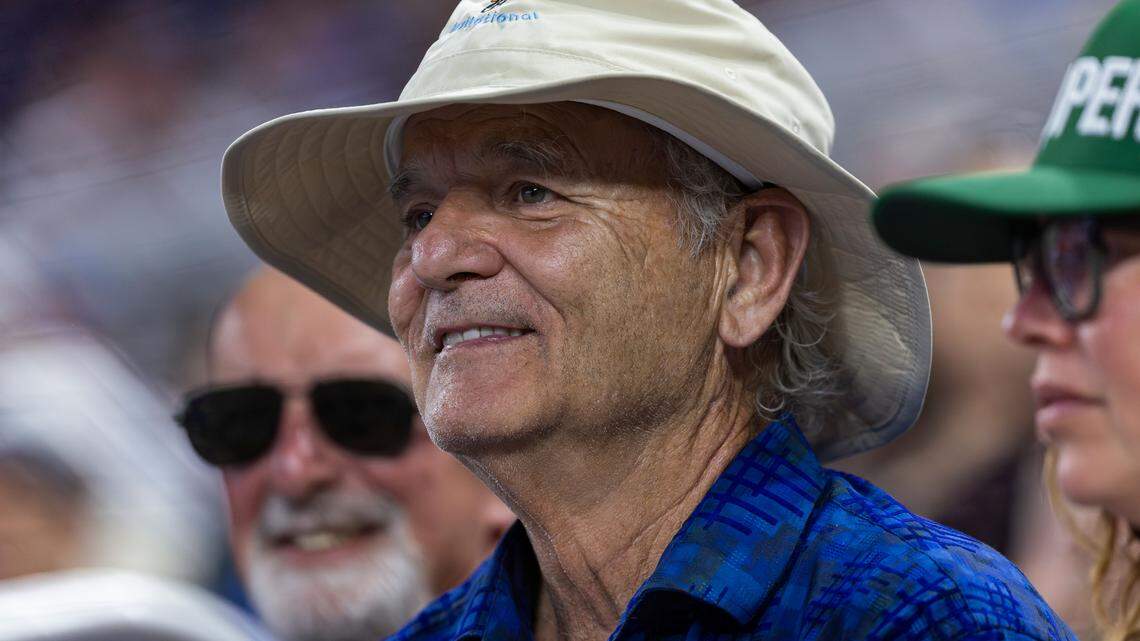 American actor Bill Murray was spotted at a restaurant in Georgetown, SC, Oct. 23. April 29, 2023.