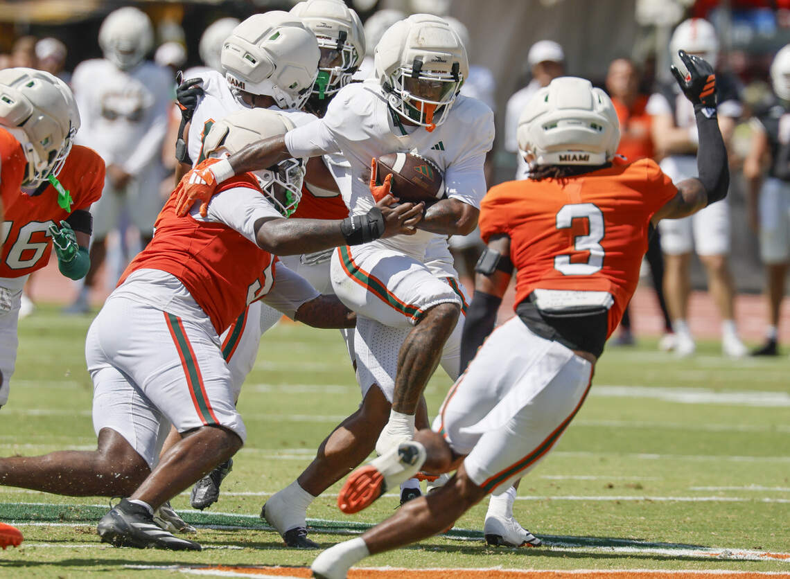 Miami Hurricanes RB Jordan Lyle Aims for Comeback; O-Line Battle Heats Up
