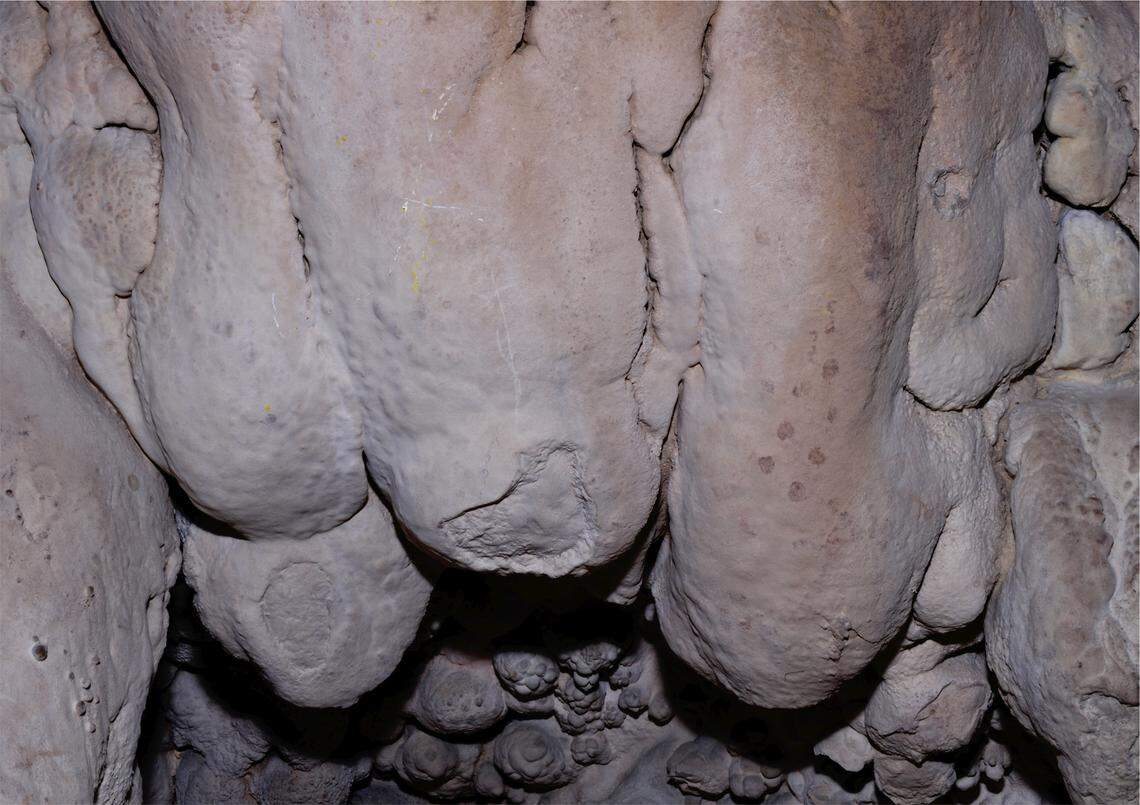 A collection of dots found in the cave is similar to other markings made in locations around the Iberian Peninsula, researchers said.
