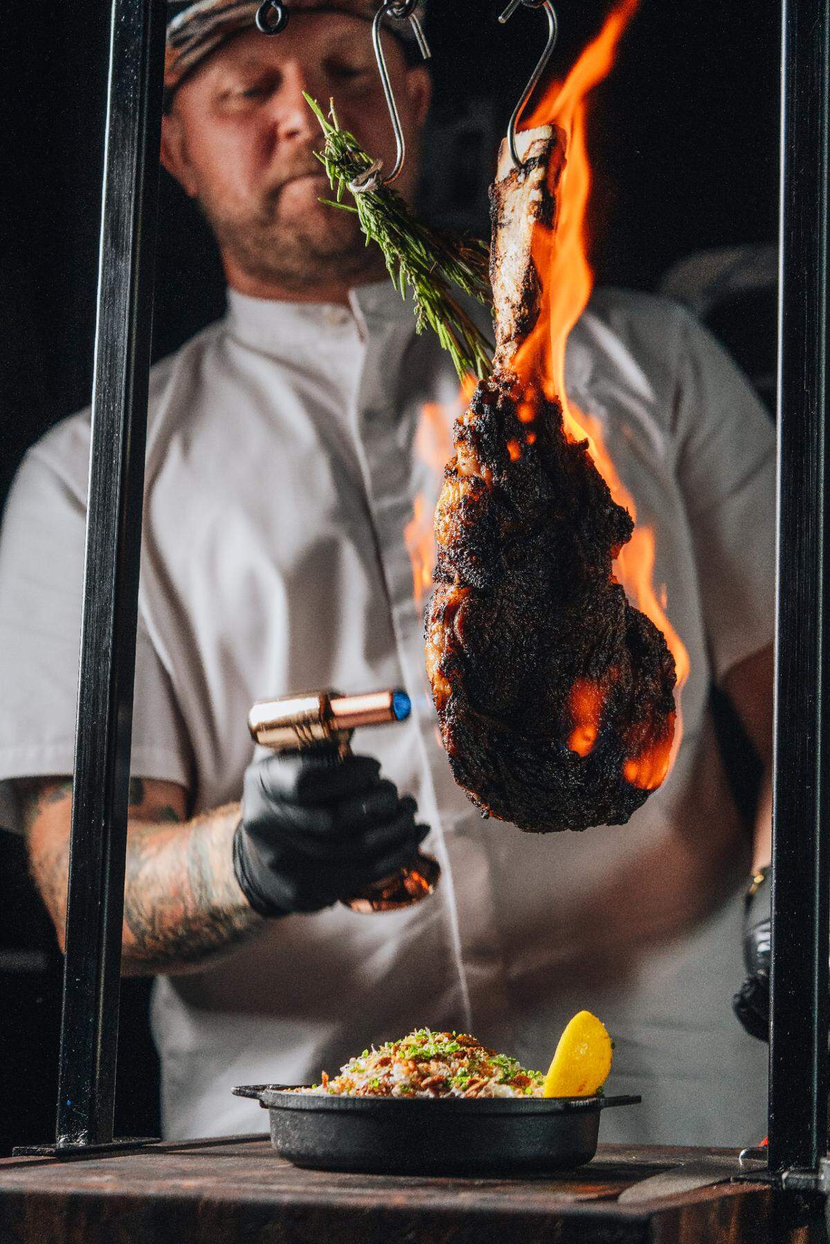 Dinner and a show is guaranteed at the Butcher’s Club.