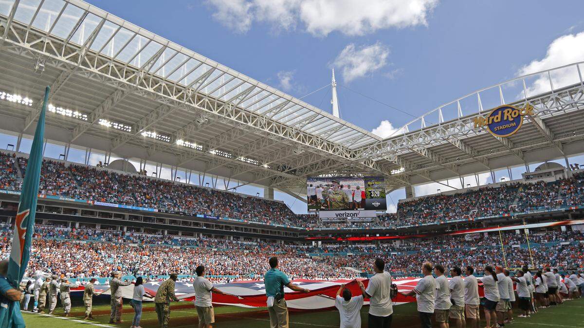 Hard Rock Stadium has been sold out every week this Dolphins season, and is expected to be the same Sunday.