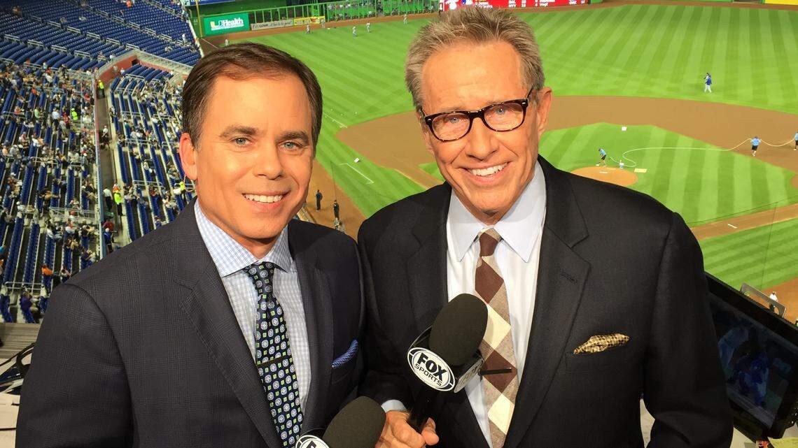 Rich Waltz, left, and Tommy Hutton