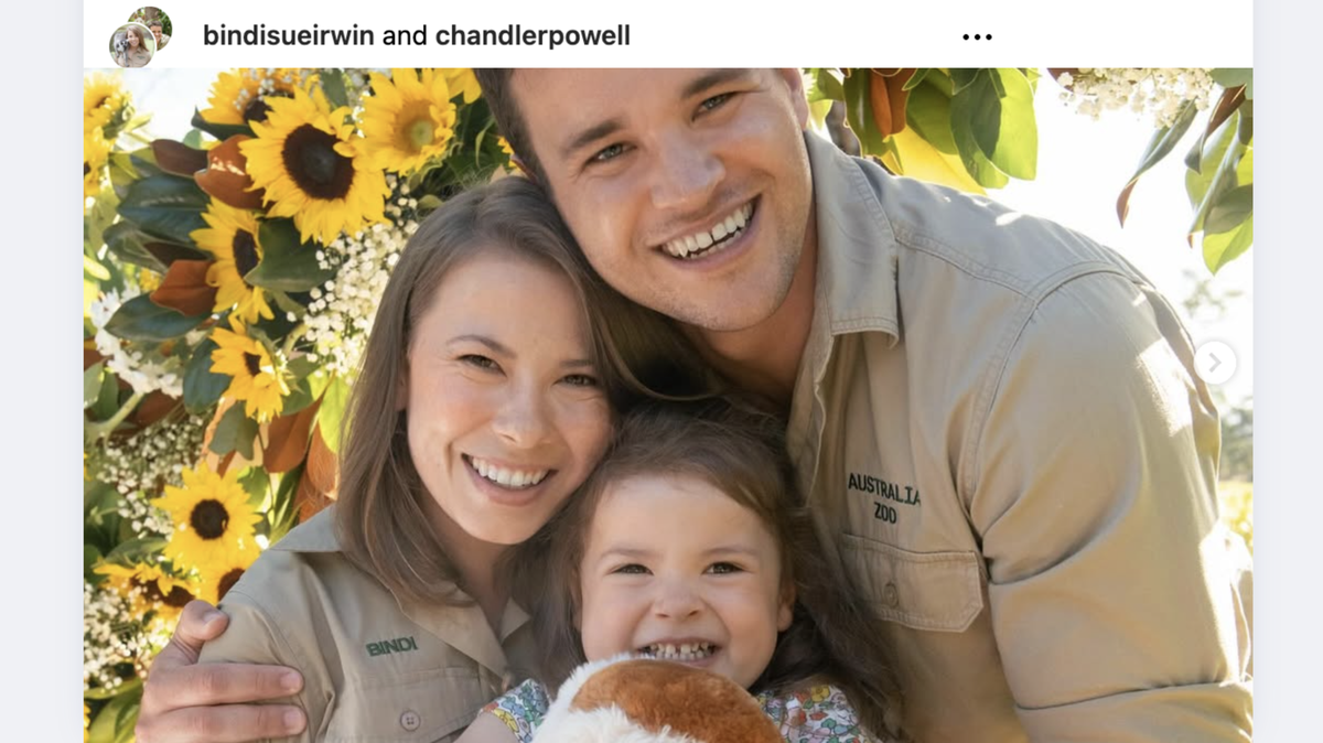 Bindi Sue shared a video of herself from the hospital bed.