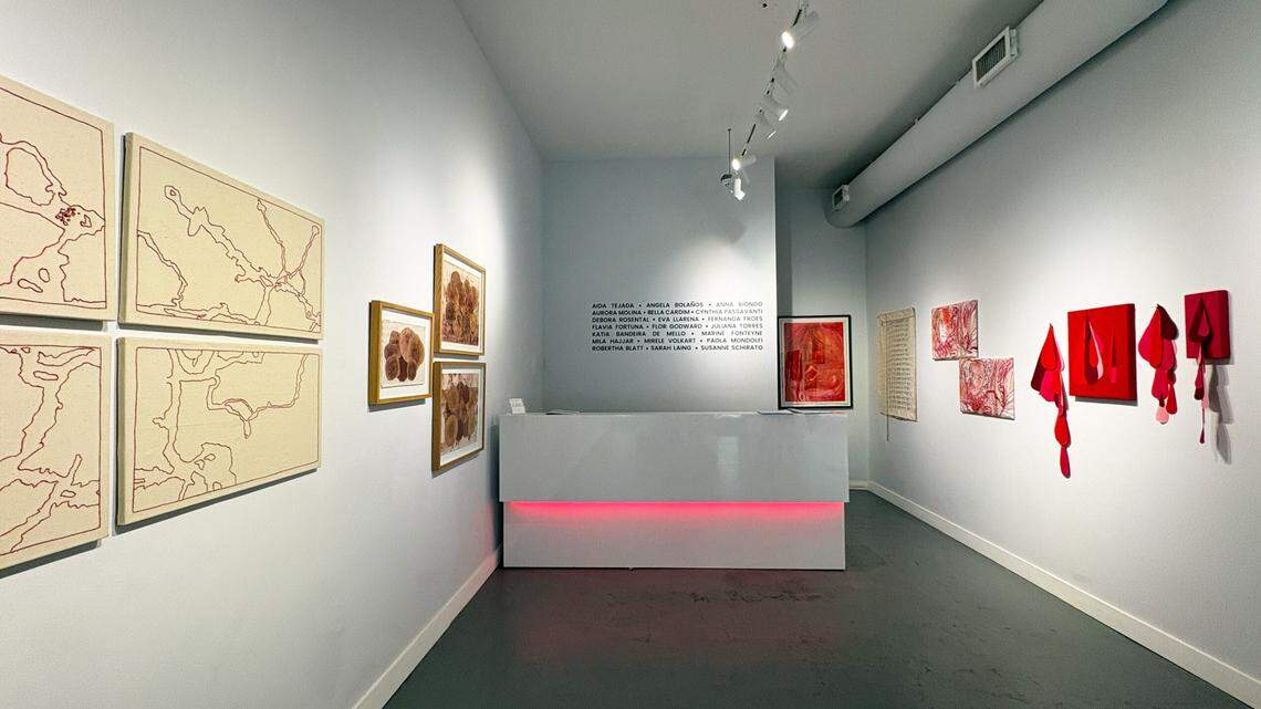 ‘Under the Red Tent’ weaves memory, labor and community at CAMP Gallery