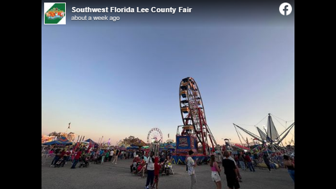 A 14-year-old boy is accused of sucker punching a deputy in the head at the Lee County fair, and the deputy punched him back, according to the Lee County Sheriff’s Office.