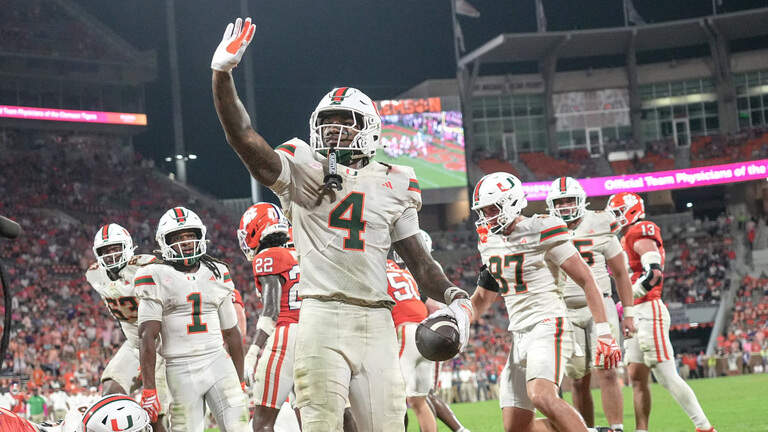 Hurricanes’ win over Clemson a reminder of how far they’ve come under Cristobal