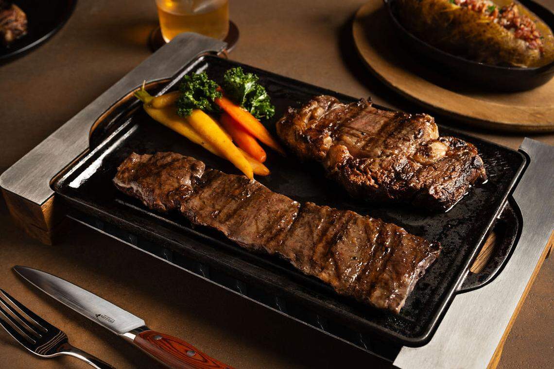 Meat is the focus of the menu at the new 1986 Steakhouse.