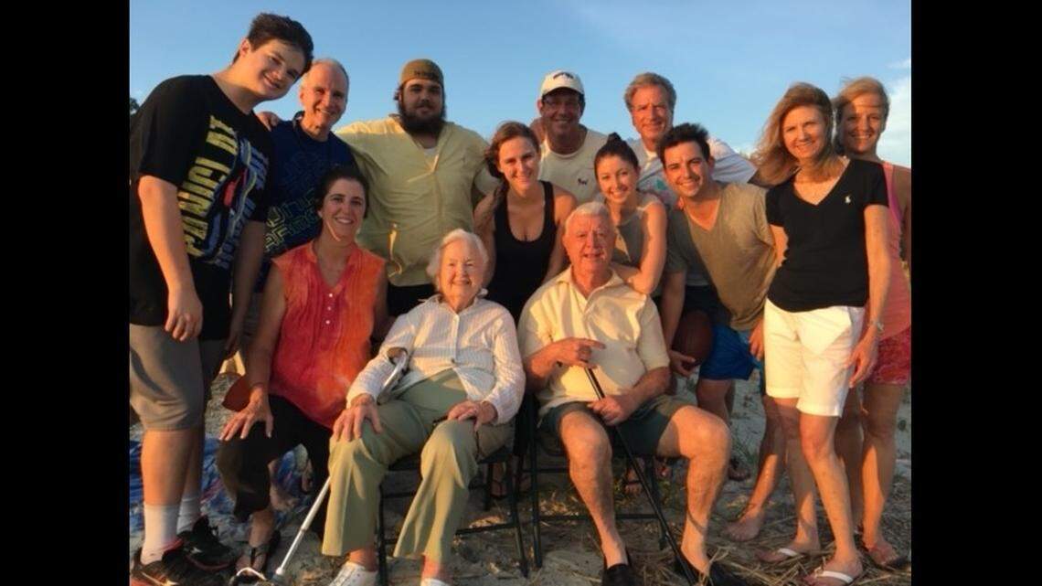 Dr. Donald Rosenberg on a family vacation at Hilton Head Island in South Carolina.