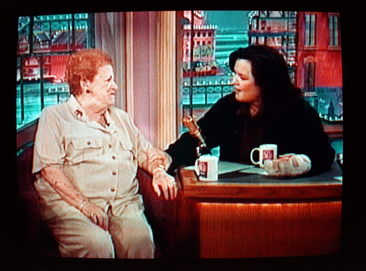 Tillie Tooter on the Rosie O’Donnell Show speaking about her ordeal trapped in a car.