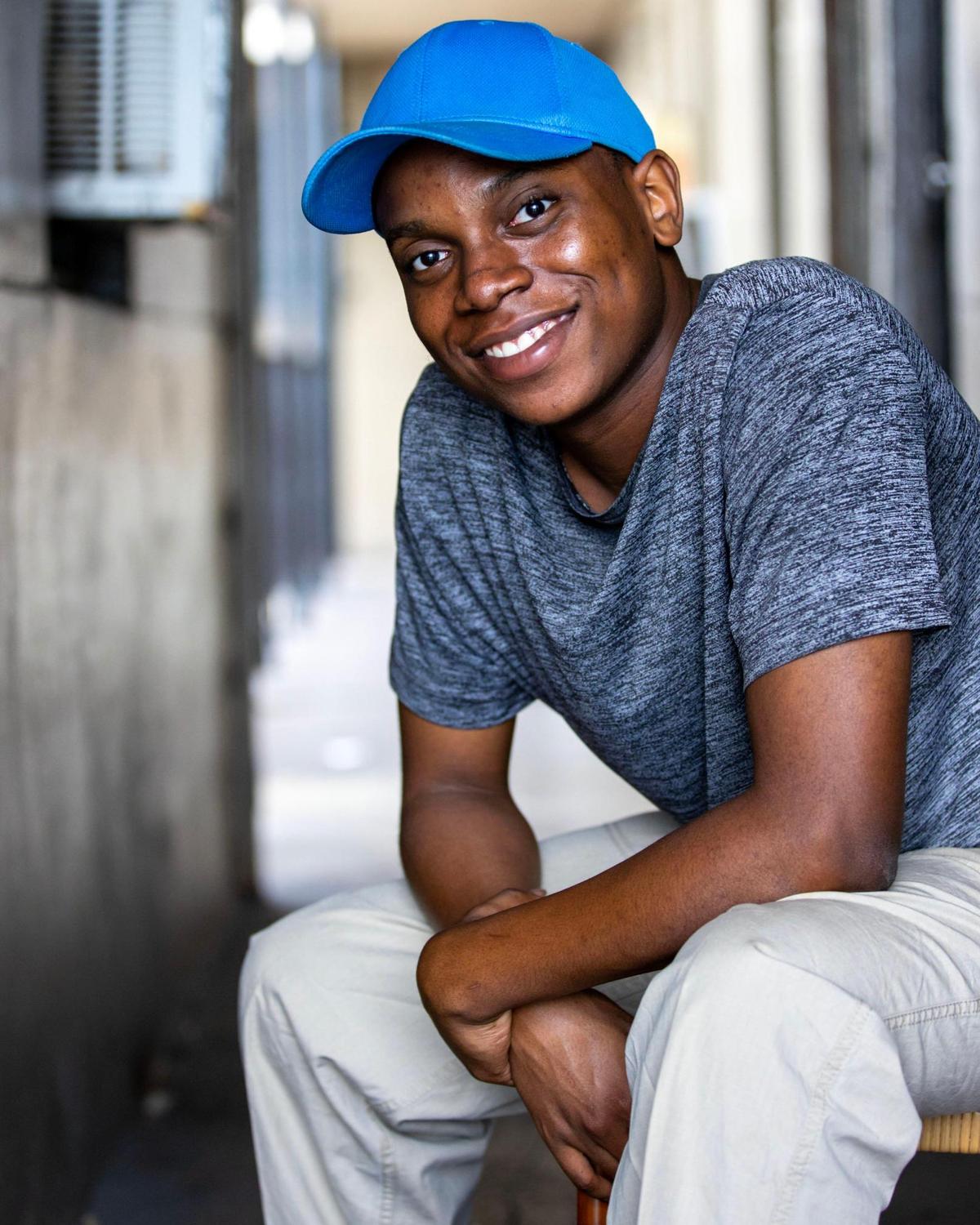 Jason Melus, 19, at the Model City apartment where he and his family are facing eviction on Jan. 1. They’re having trouble finding an affordable place to live.