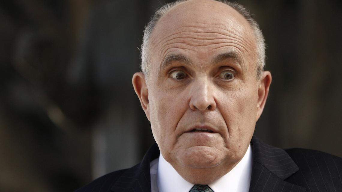 Rudy Giuliani, President Trump’s personal attorney, met with Justice Department lawyers this fall to discuss a new client, a wealthy Venezuelan businessman who was being investigated as part of a massive money-laundering case in Miami.