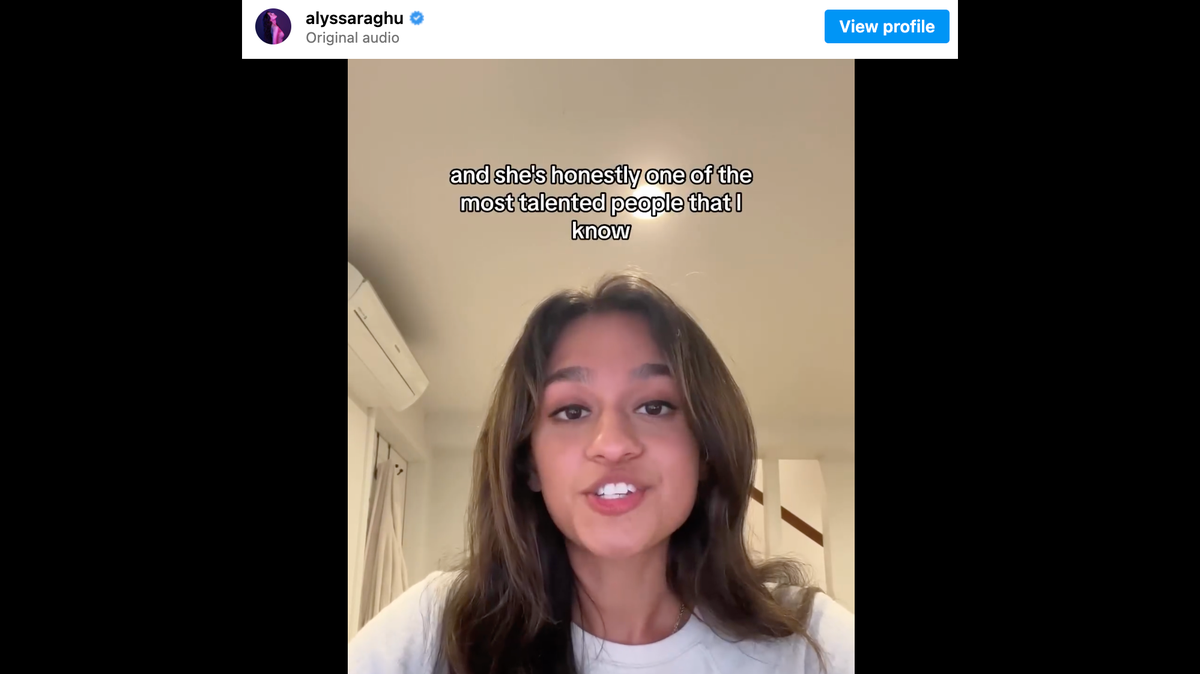 Alyssa Raghu shares her side of the story after being accused of stealing her friend’s “American Idol” audition.