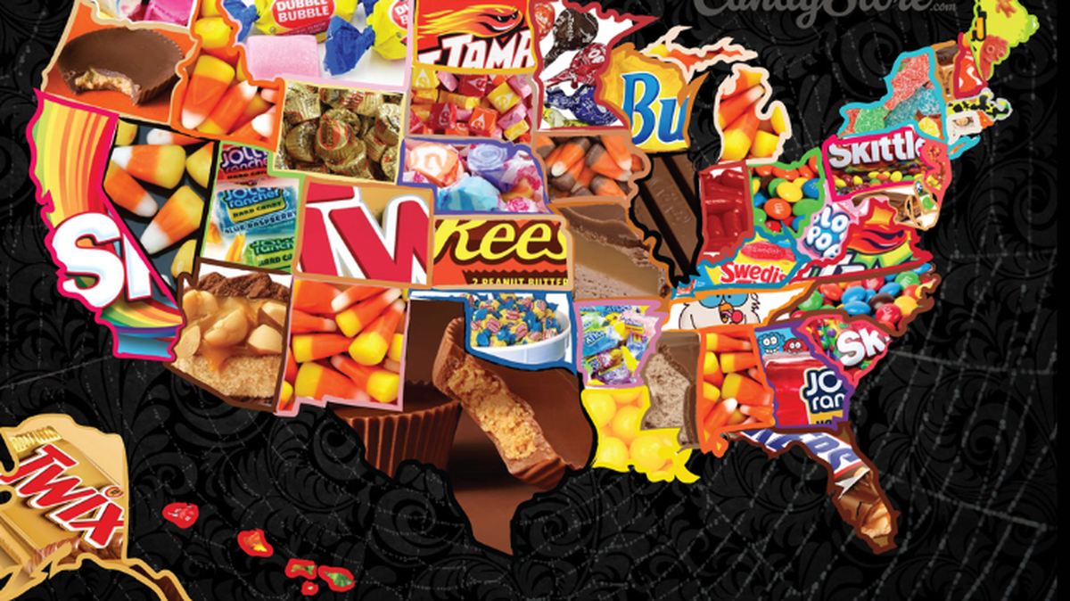 CandyStore.com interactive map
