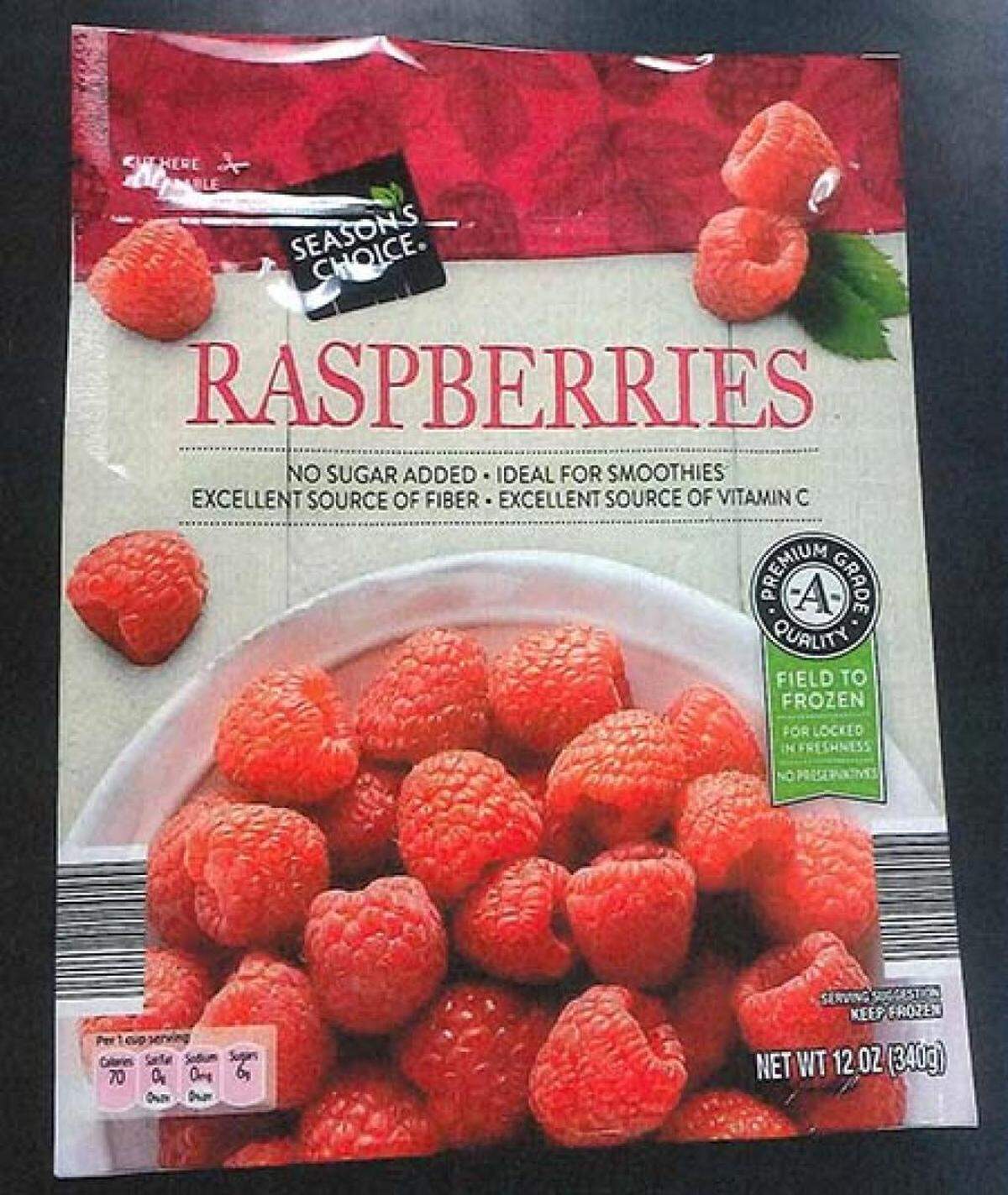 Season’s Choice Frozen Raspberries