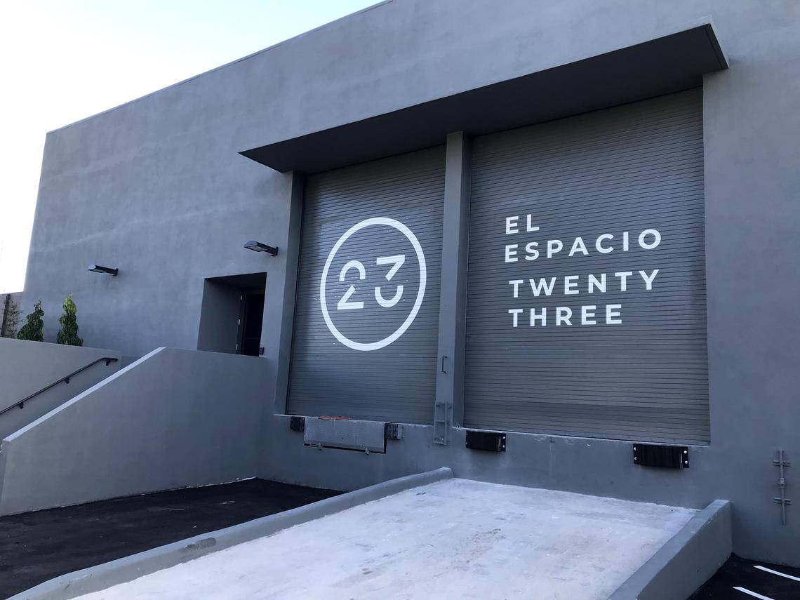 Jorge Perez’ new private museum, El Espacio 23, located at 2270 NW 23rd St. in Allapattah.