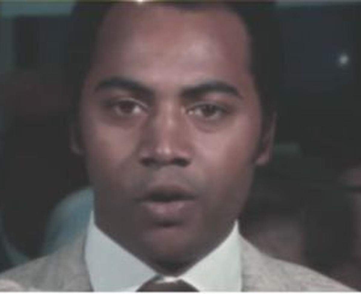 Clarence “C.T.” Taylor, the first Black reporter on air in South Florida, died Monday, his family announced. This is a still image from NBC 6 South Florida.